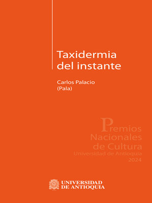 cover image of Taxidermia del instante